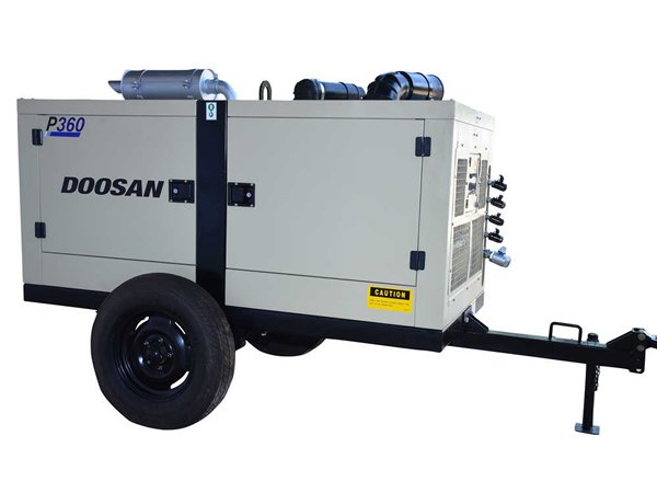 Doosan air Compressor, Model P360