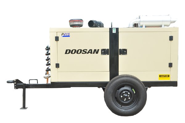Doosan air Compressor, Model P415