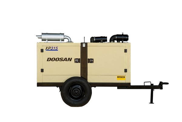 Doosan air Compressor, Model XP315