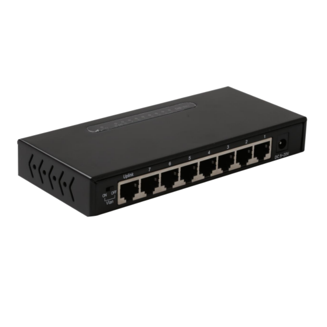 Tg-Net, SF1208 8-Port 10/100Mbps Unmanaged Switch